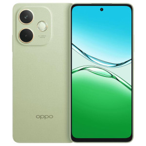 OPPO A5 Vitality 5G, 12 Go + 256 Go, lecteur d'empreintes digitales latéral, 6,67 pouces, ColorOS 15.0, MediaTek Dimensity 6300 Octa Core, OTG, réseau : 5G (vert) SO571G905-20